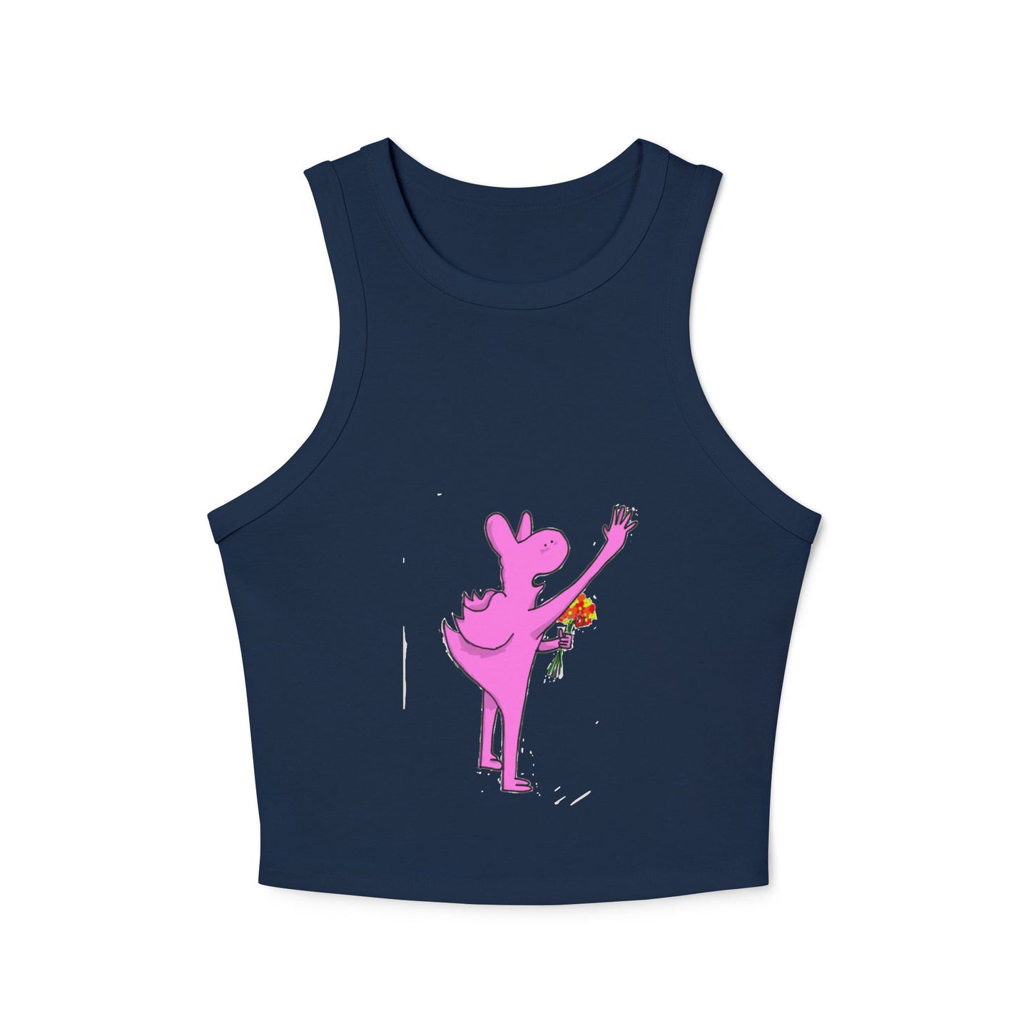 Women's Micro Rib Racer Tank Top