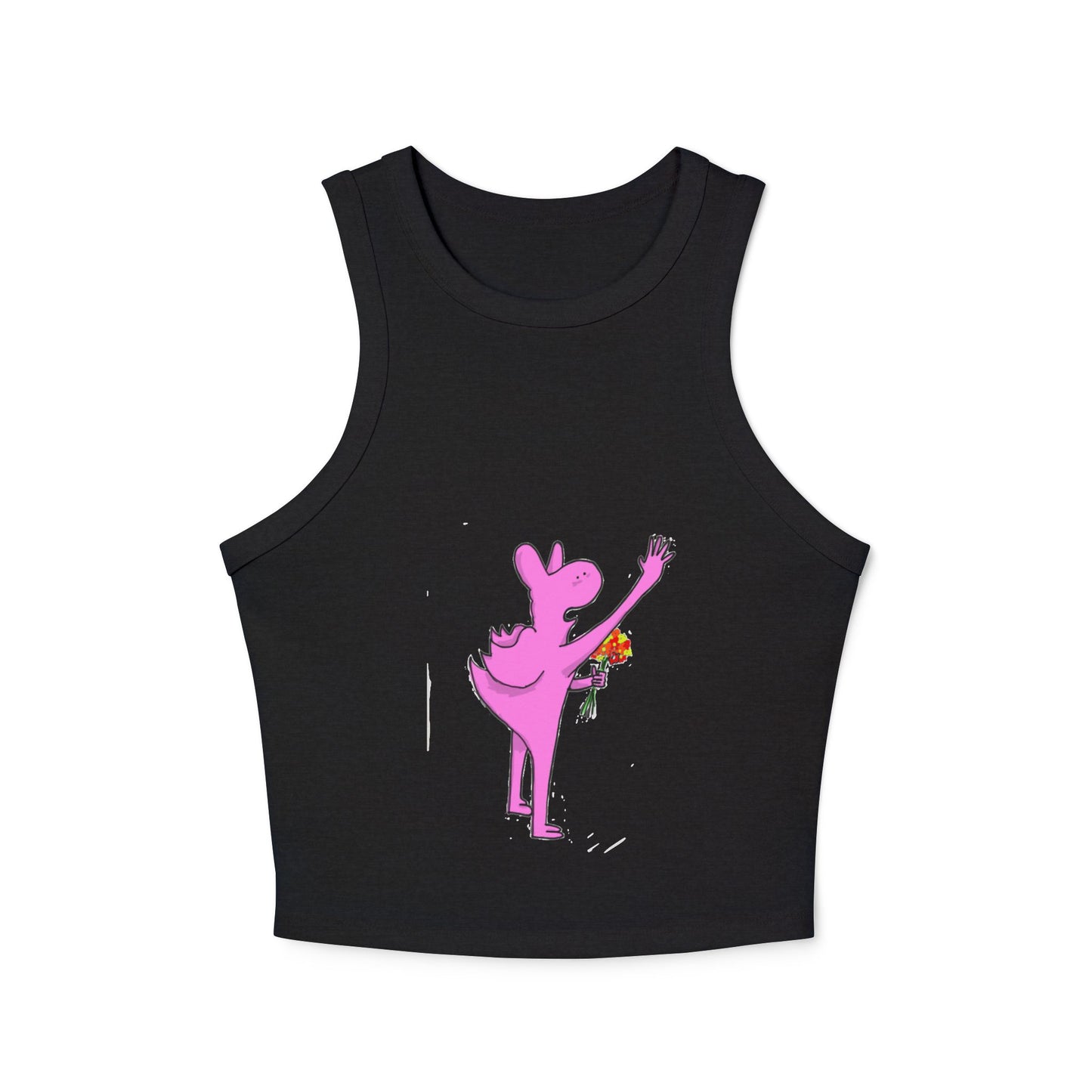 Women's Micro Rib Racer Tank Top