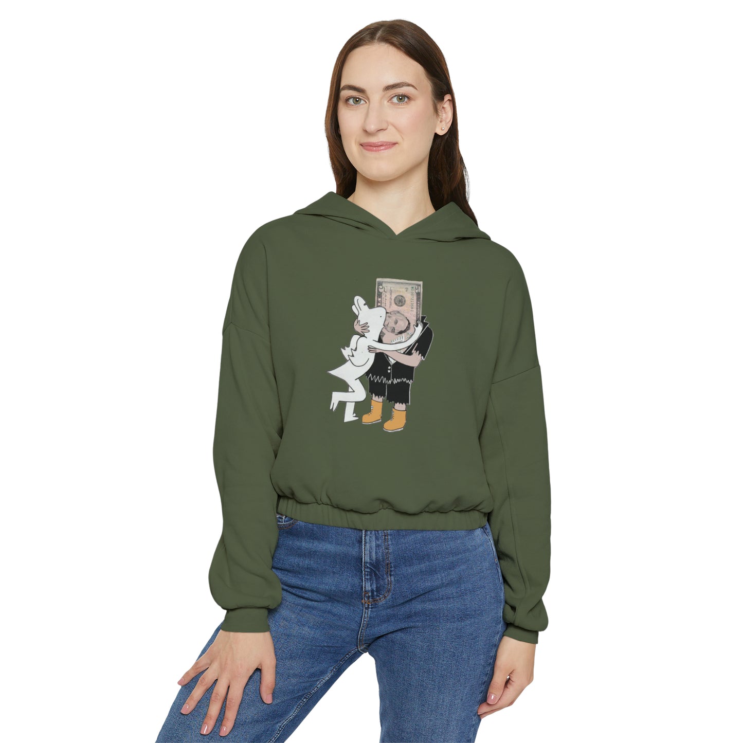 Women's Cinched Bottom Hoodie