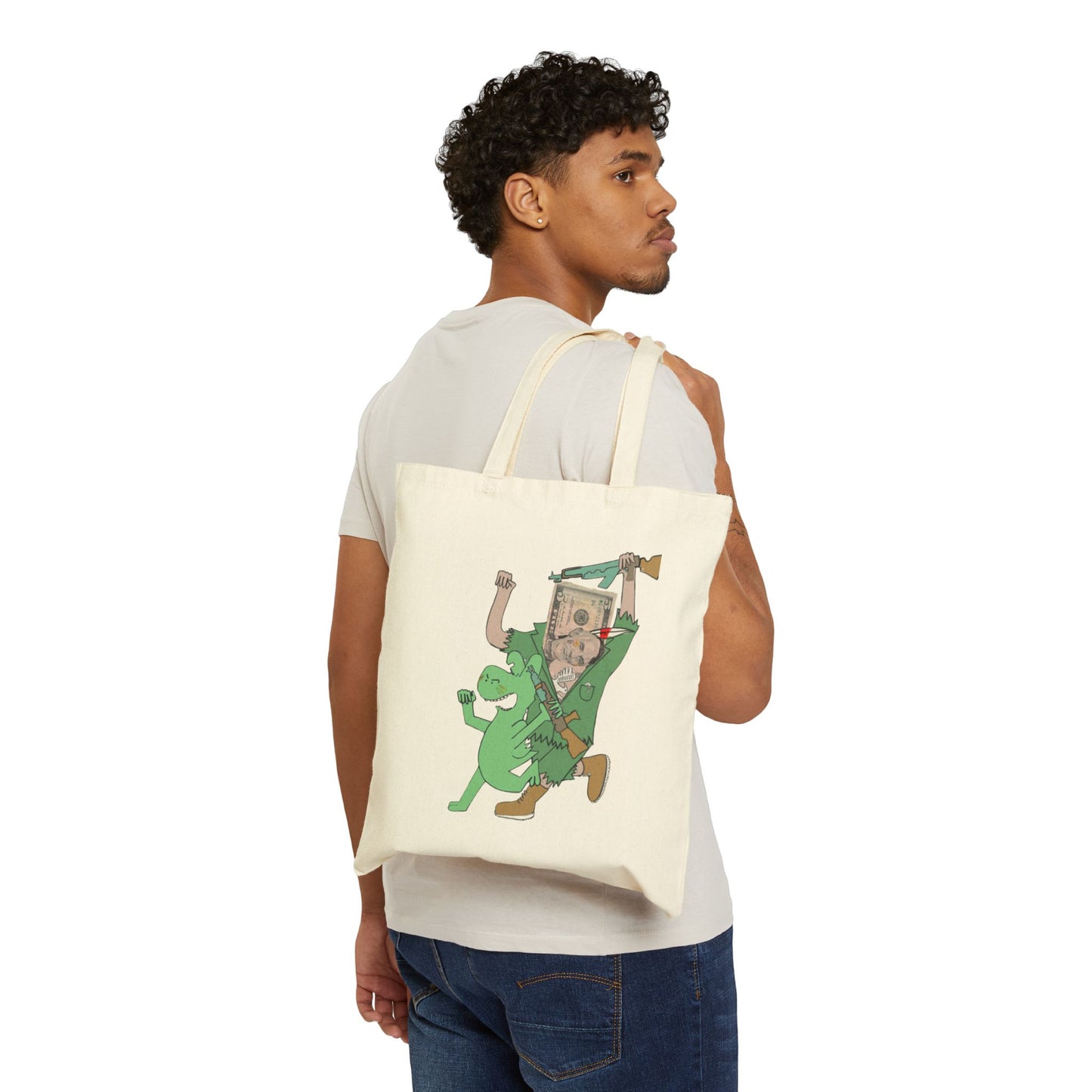 Cotton Canvas Tote Bag