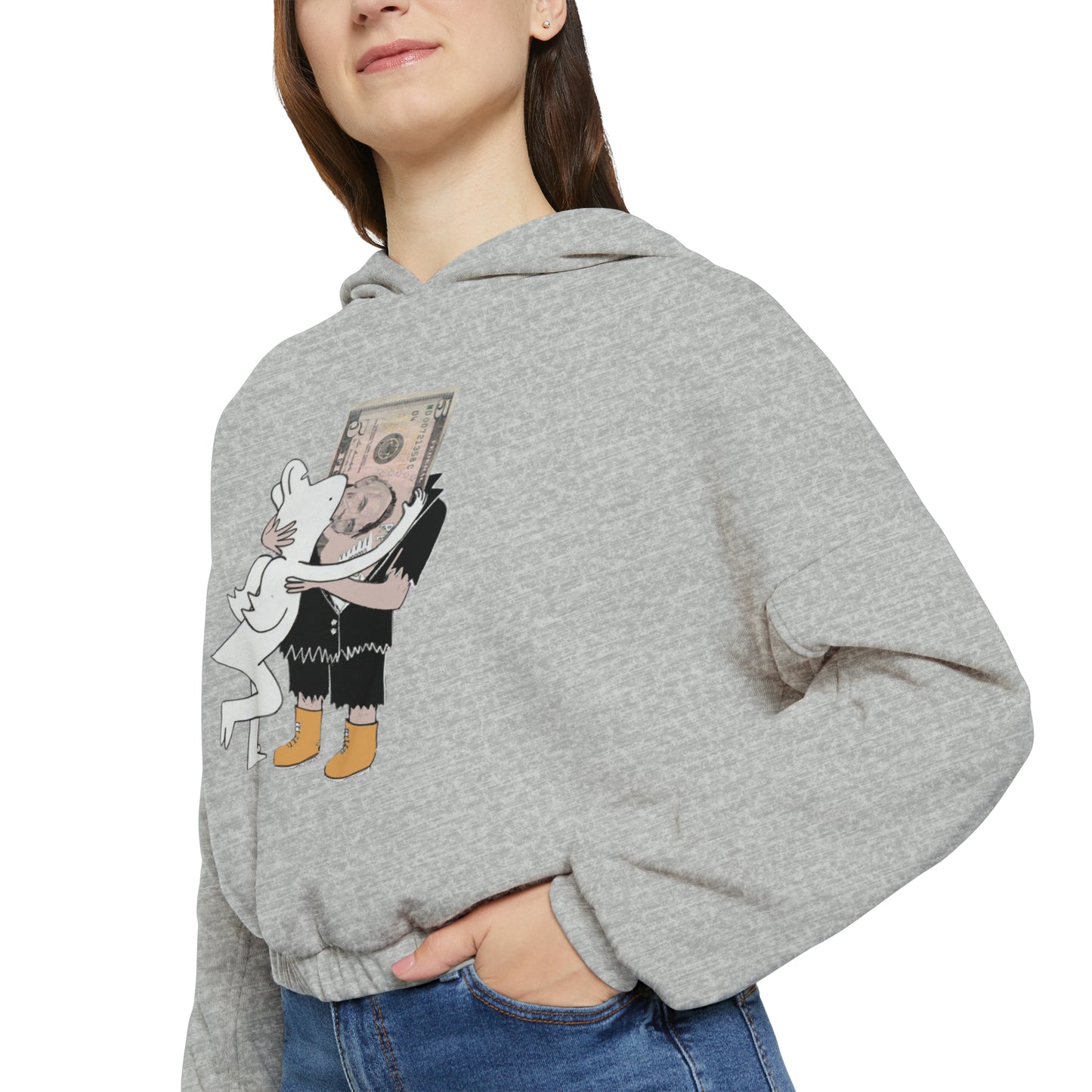 Women's Cinched Bottom Hoodie