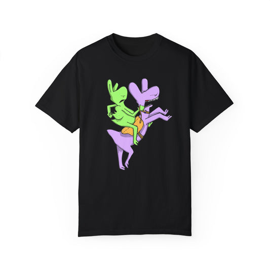 Unisex Garment-Dyed T-shirt asocial animals